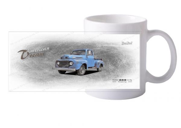 Keramiktasse mit Motiv von Pickup KTaPu2020-19